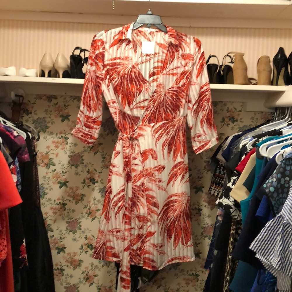 Wrap dress. Size L